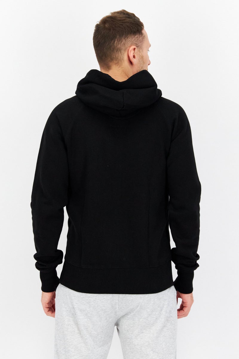 Bolzr Men Sportswear Fit Long Sleeves Training Sweatshirts, Black - Image 2